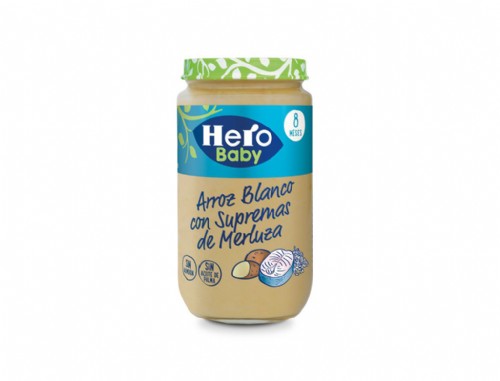 Hero Baby Pedialac Arroz con Supremas de Merluza (235 g)